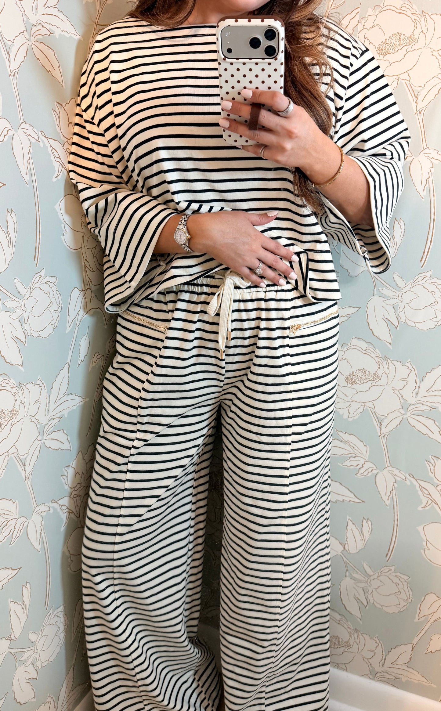 The Weekender Stripe Pant