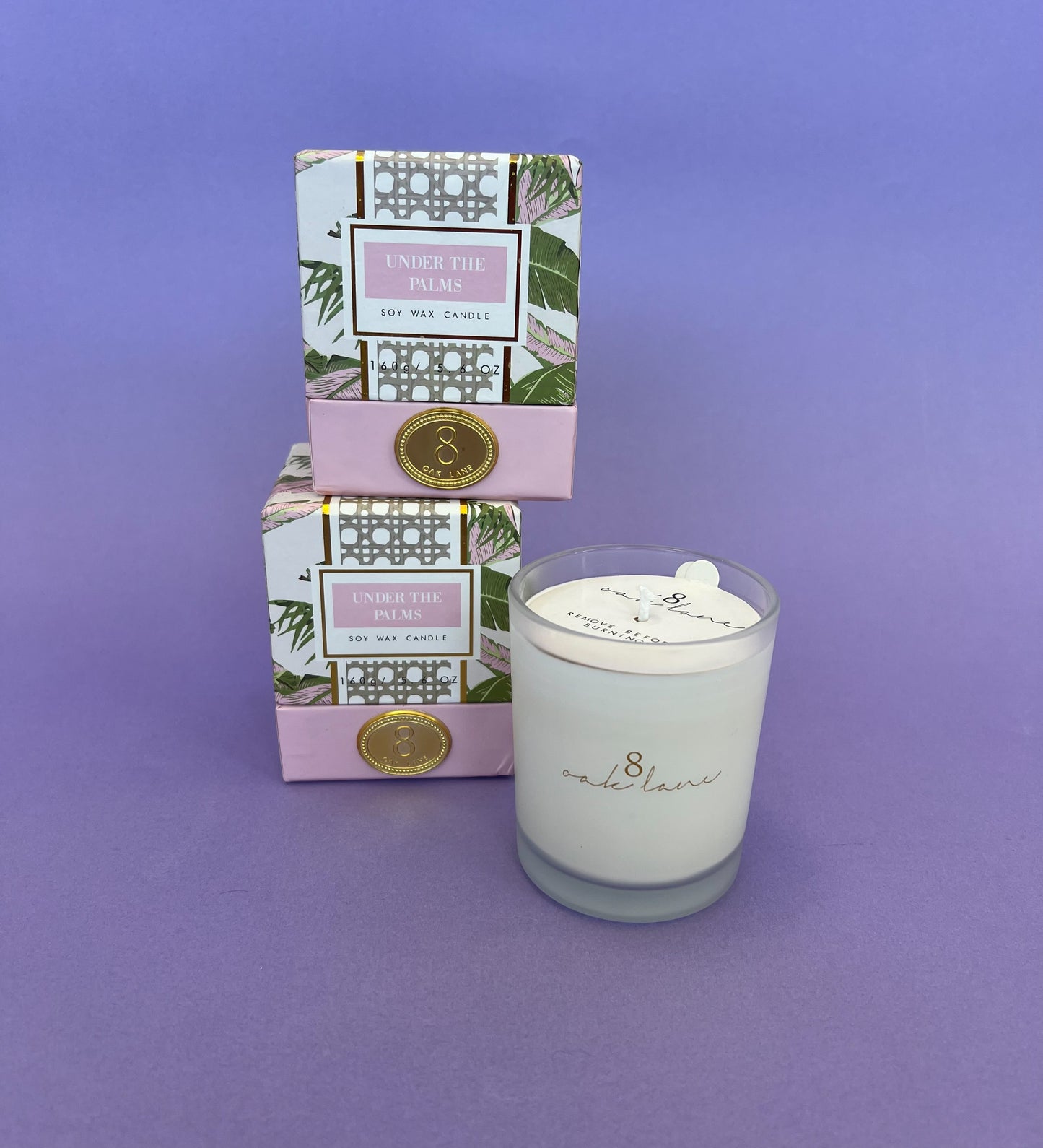 Under the Palms Candle