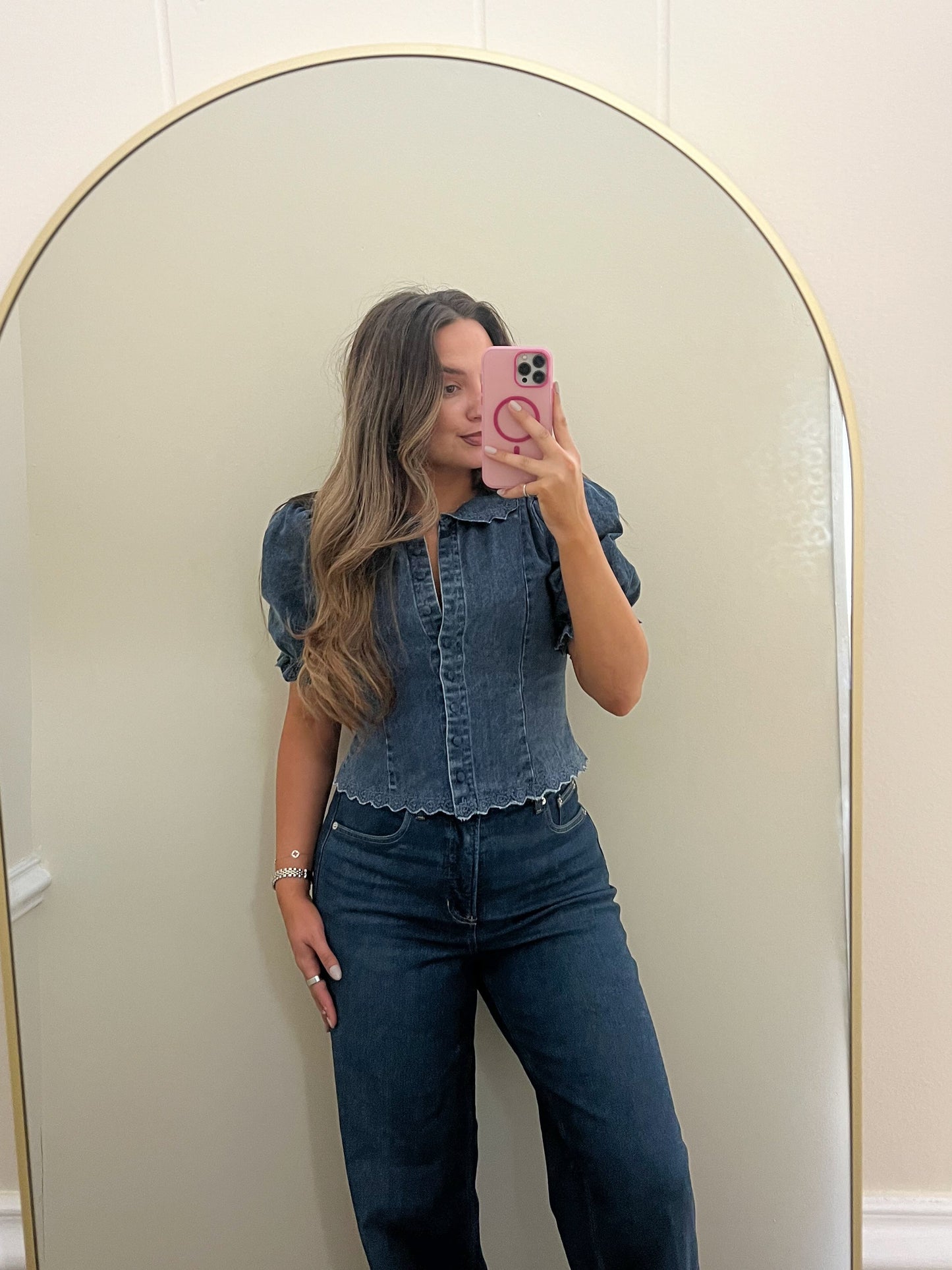 Timeless Denim Top