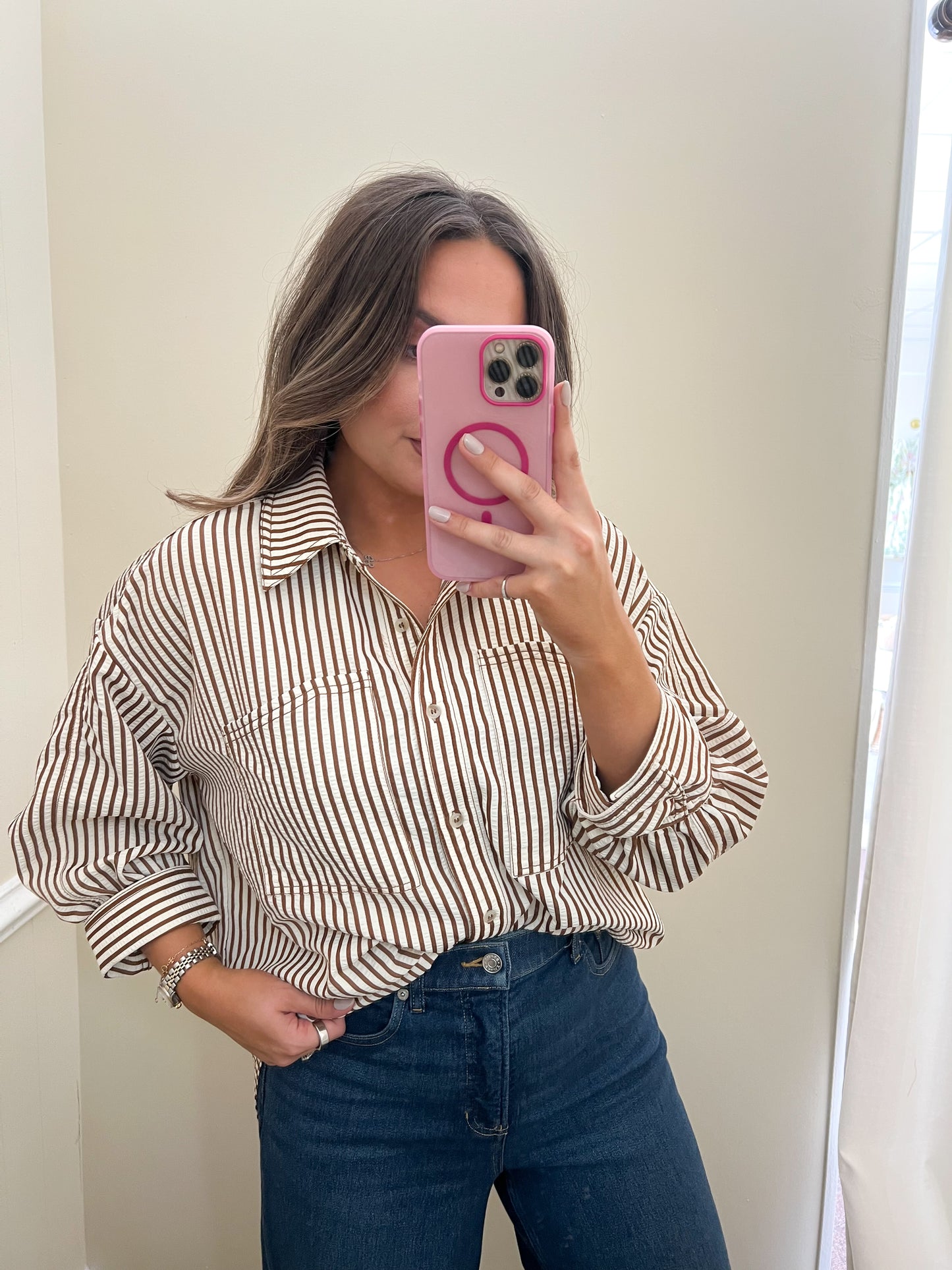 Coffee & Cream Top