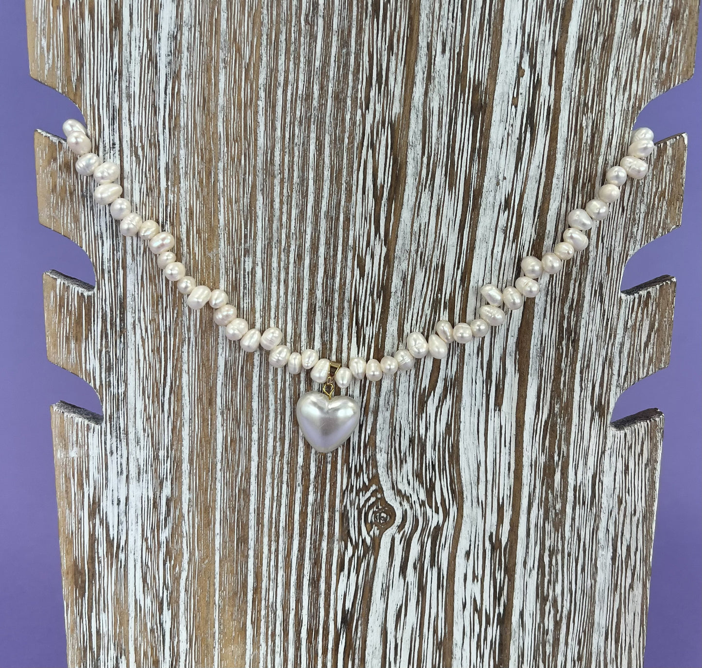 Agape Pearl Necklace