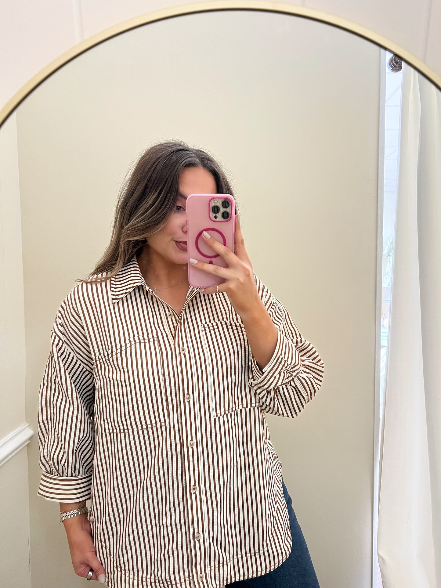 Coffee & Cream Top