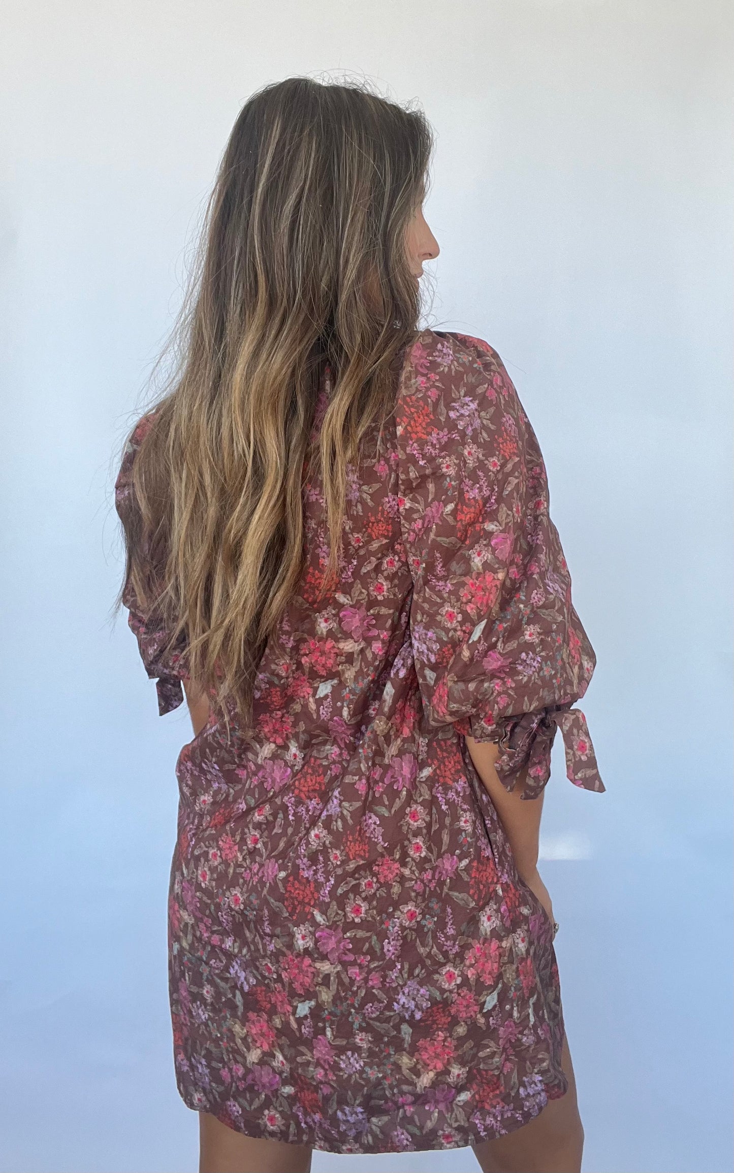 Falling for floral dress