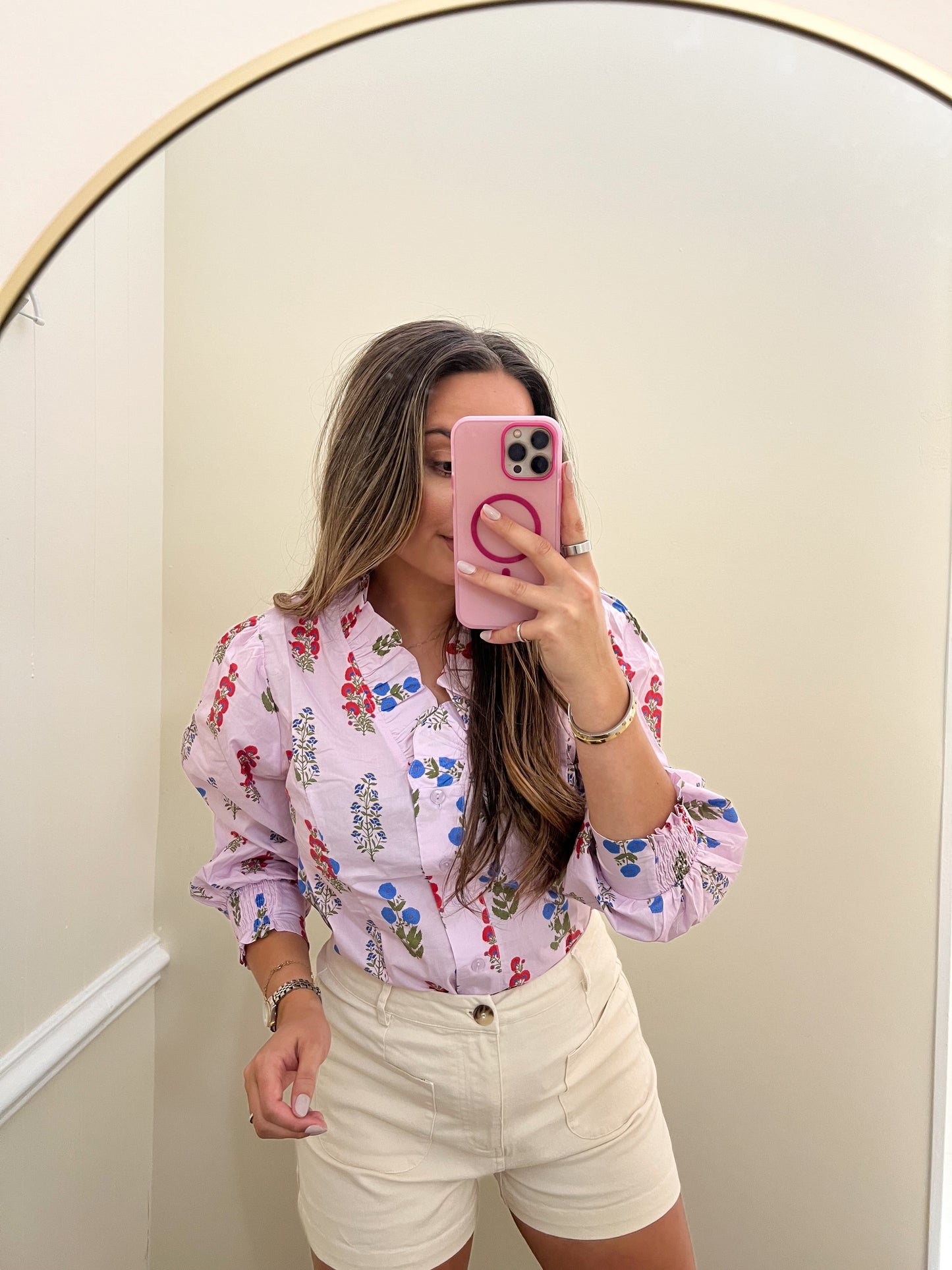 Lilac Wildflower Wonder Top