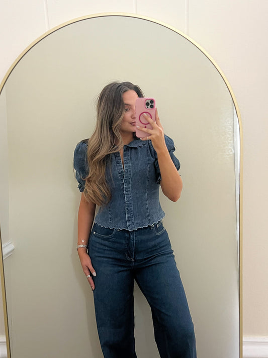 Timeless Denim Top