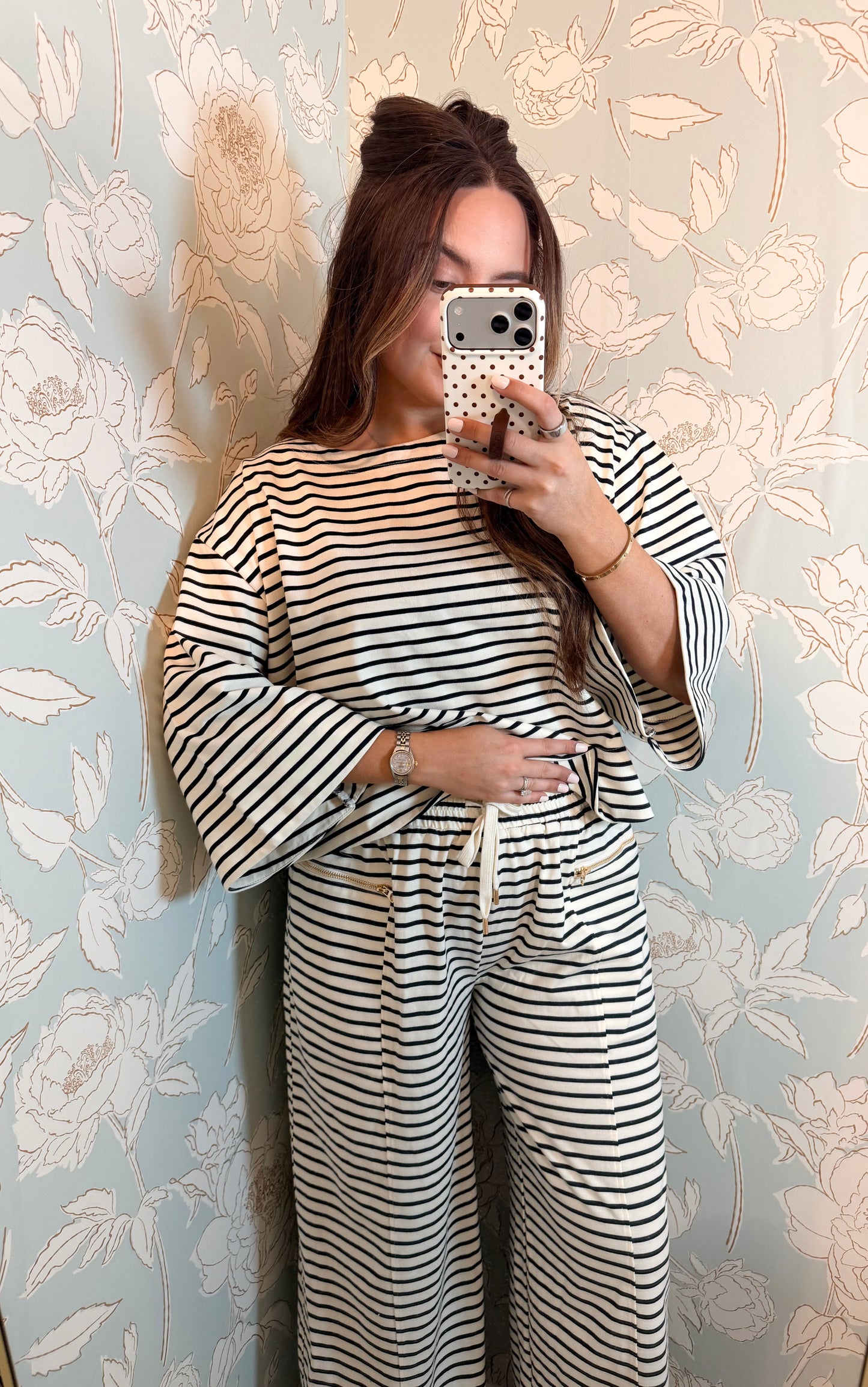 The Weekender Stripe Pant