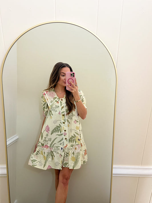 Yellow Bloom and Swoon Dress