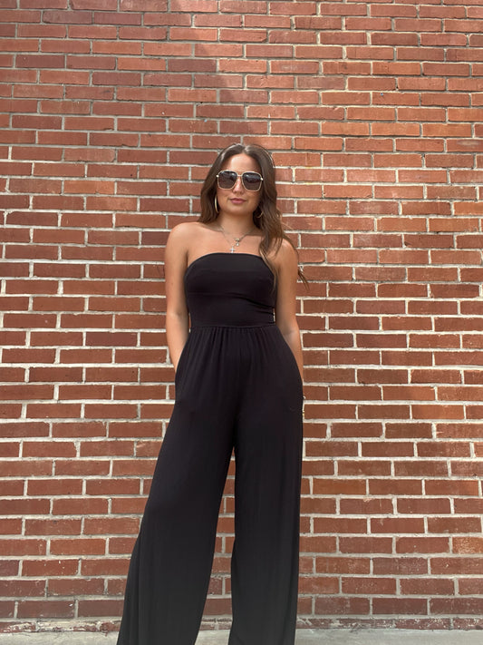 Zoey Strapless Jumpsuit